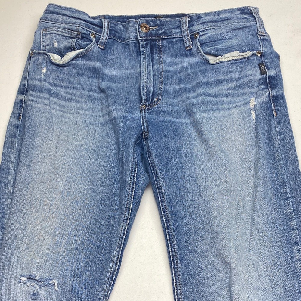 Silver Jeans Faded Blue Bootcut Denim